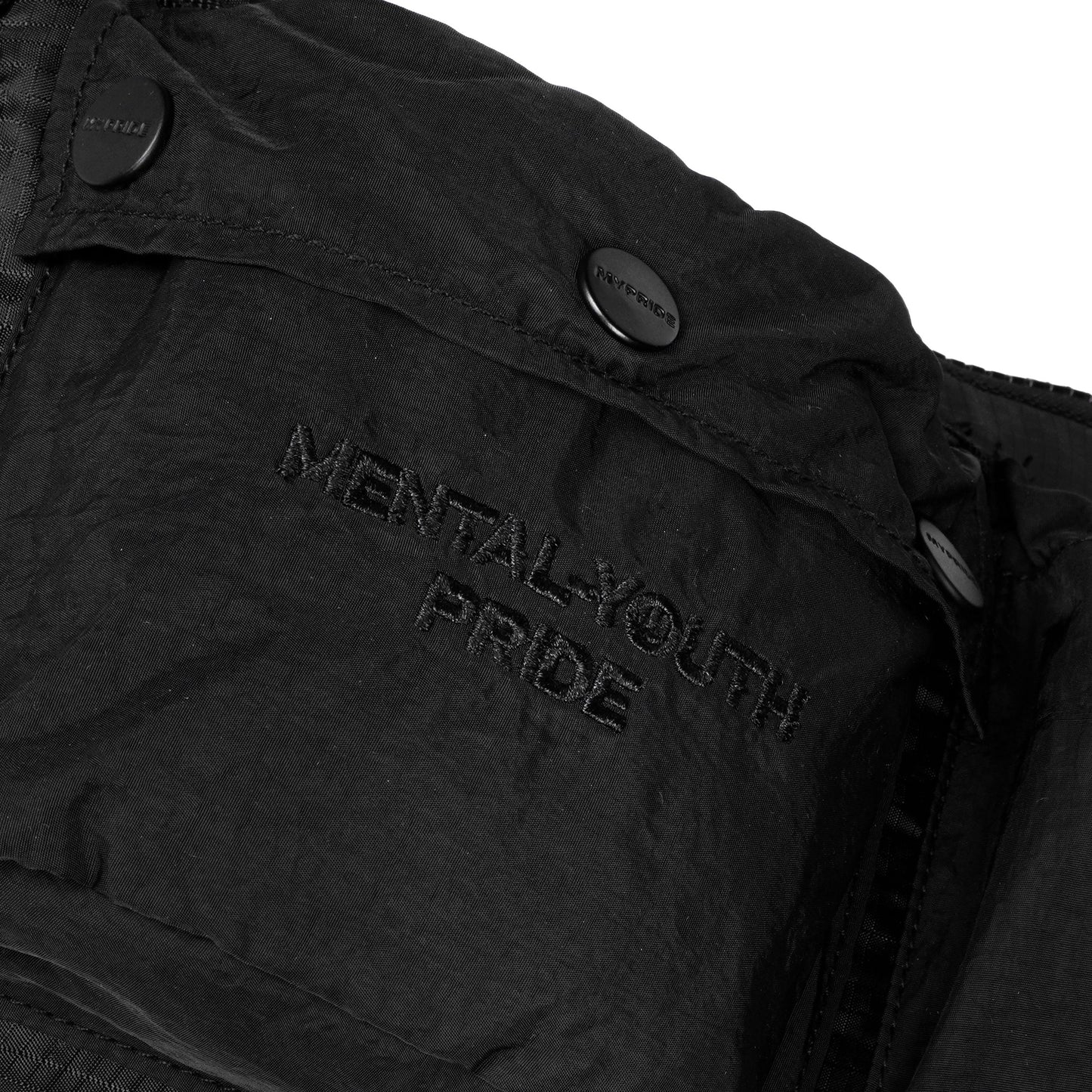 MYPRIDE " QUARRY " - BLACK - SLING BAG