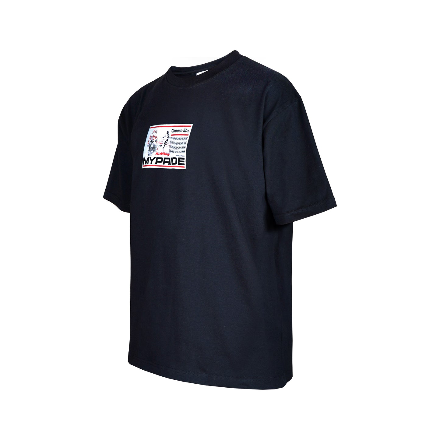 MYPRIDE " RADIO " - BLACK - TSHIRT