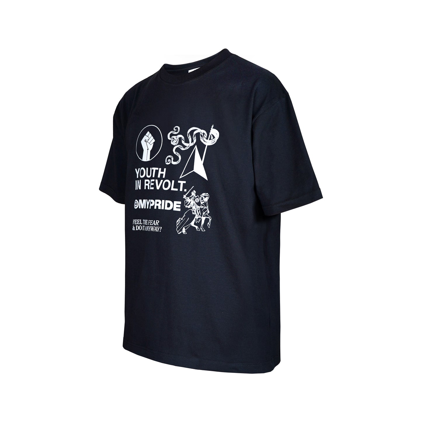 MYPRIDE " REVOLT " - BLACK - TSHIRT