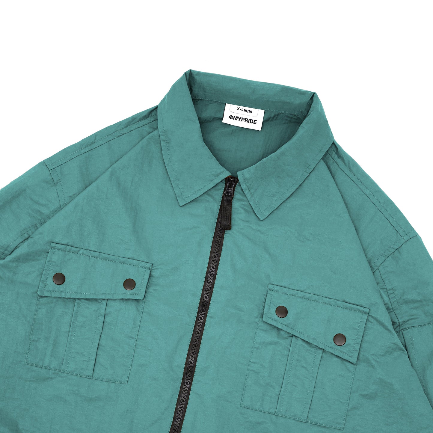MYPRIDE " FRONT TOSCA " - TOSCA GREEN - OVERSHIRT JACKET