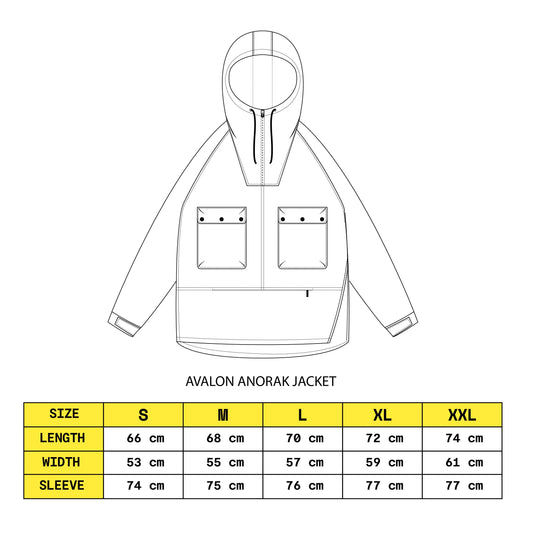 MYPRIDE " AVALON " - STRIPED SHINY BLUE - ANORAK JACKET