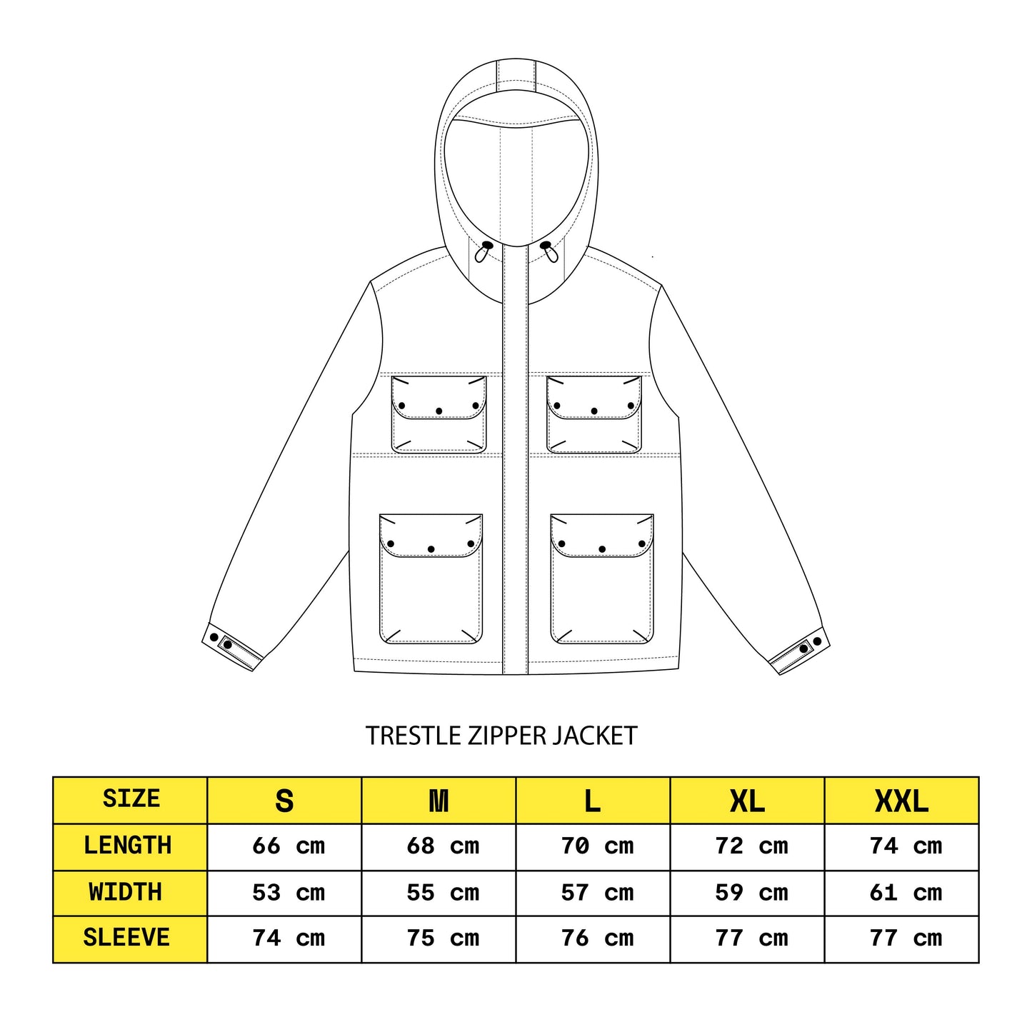 MYPRIDE " TRESTLE BL " - BLACK - JACKET