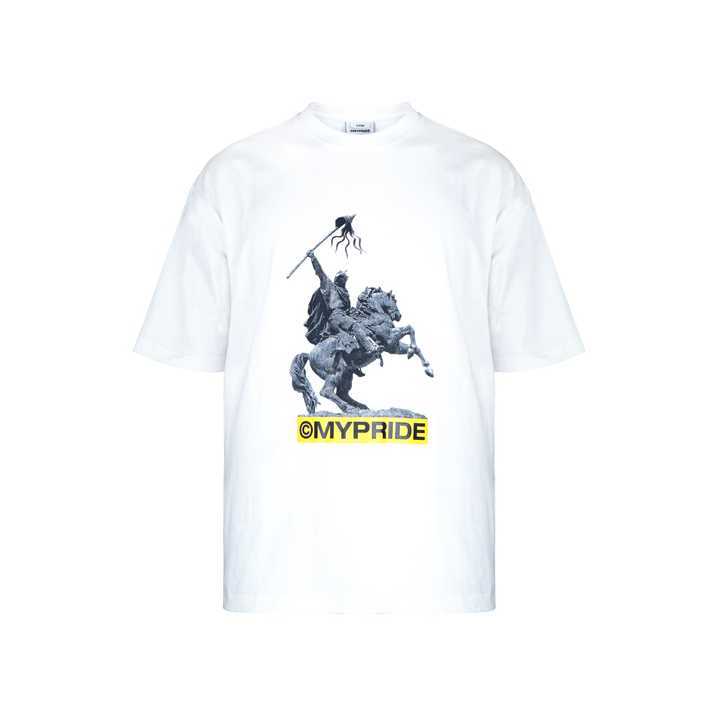 MYPRIDE " WILL 1087 " - WHITE - TSHIRT