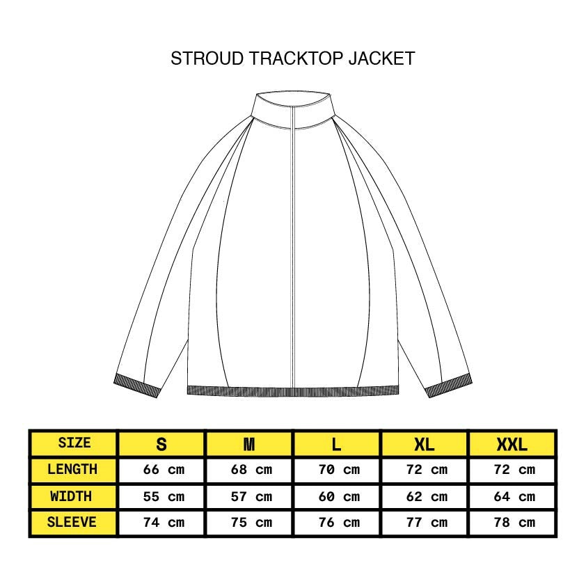 MYPRIDE " STROUD " - BLACK - TRACKTOP JACKET