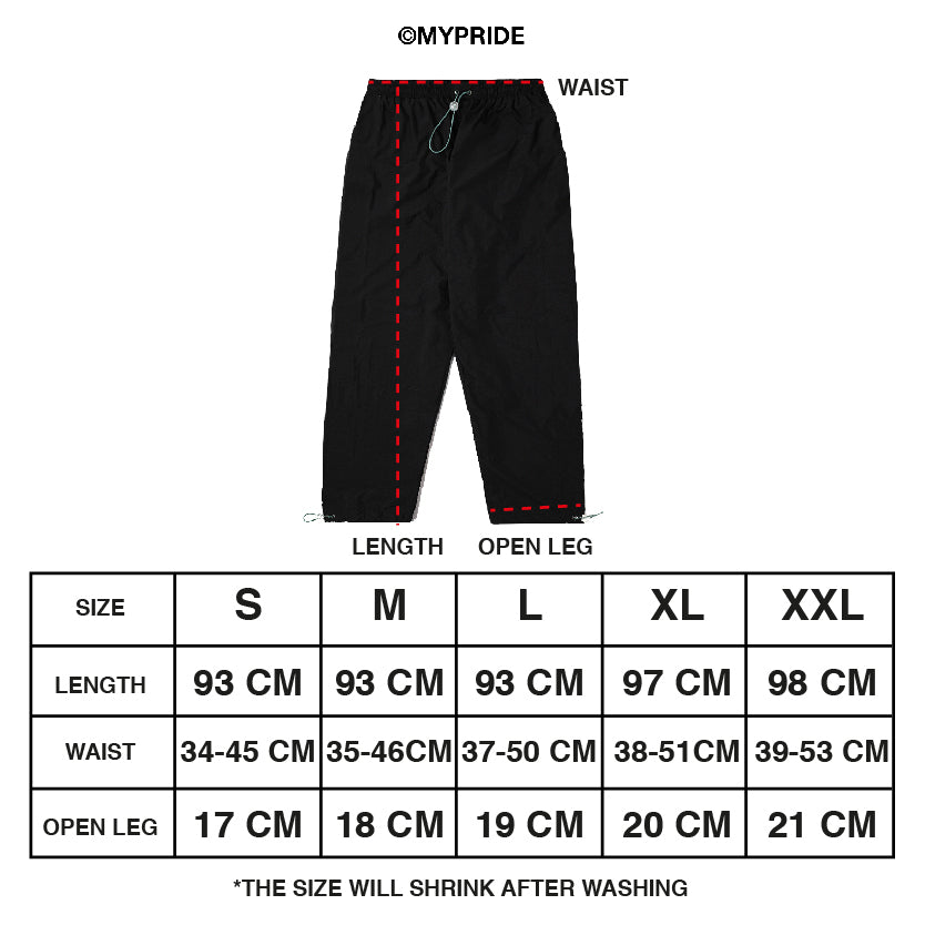 MYPRIDE " VERSATILE PANTS " - BLACK - PANTS