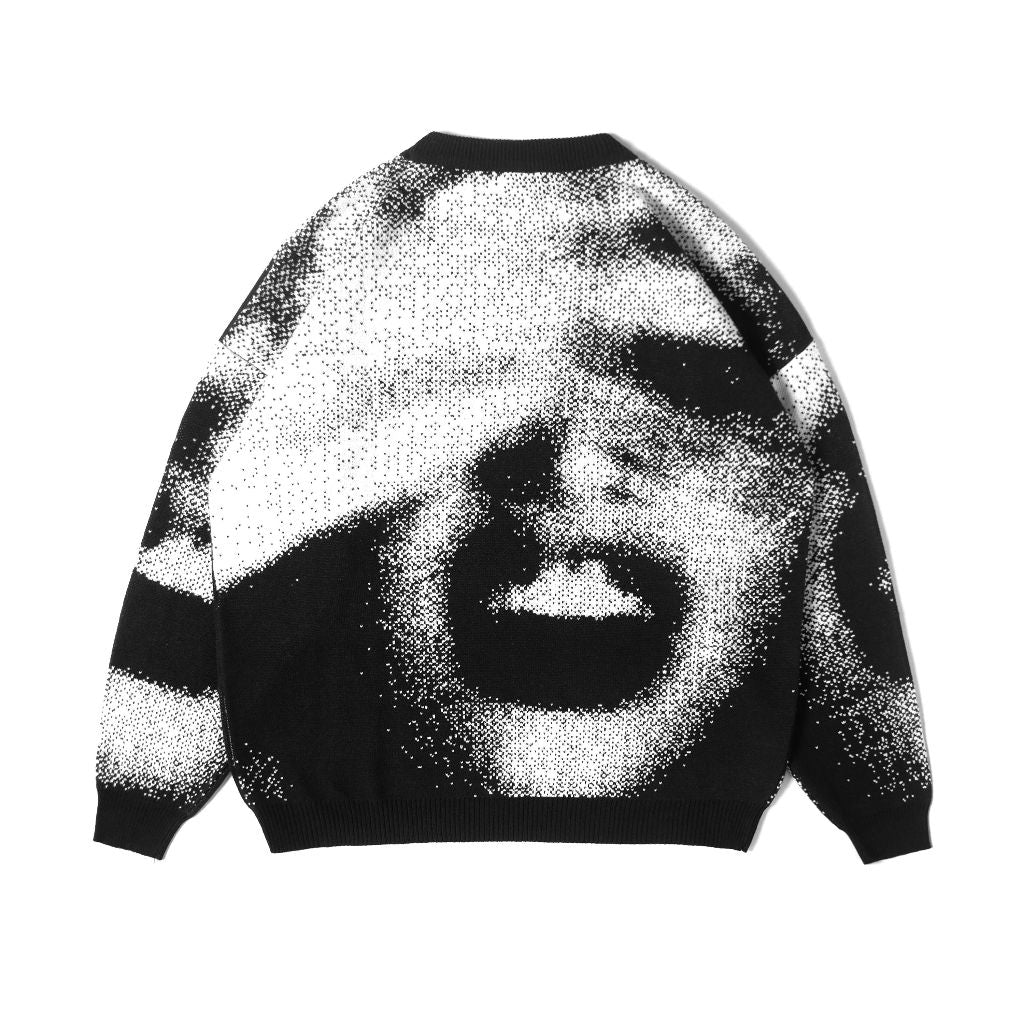MYPRIDE " JESSIE KNITWEAR " - BLACK - CREWNECK KNITWEAR