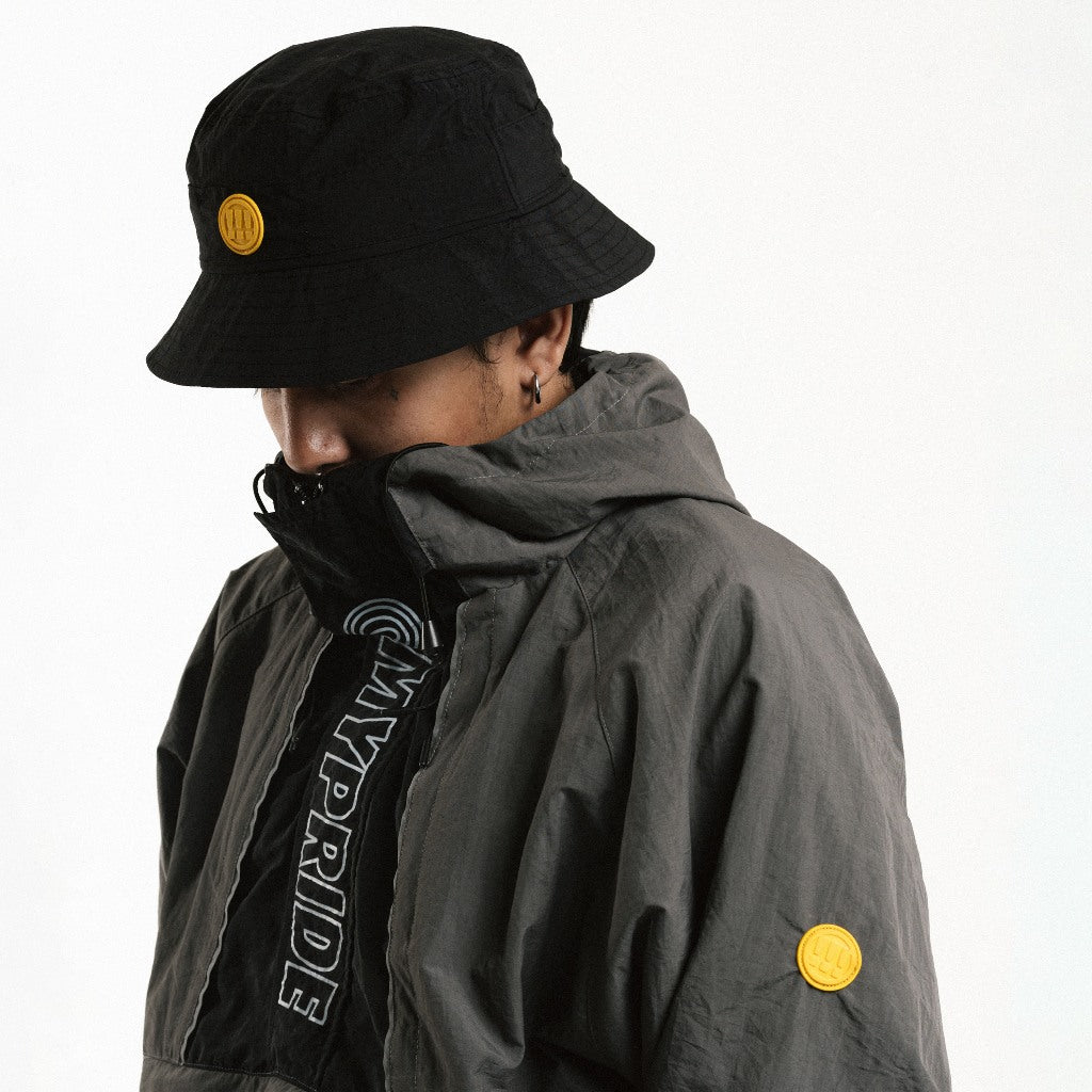 MYPRIDE " RUB BUCKET HAT " - BLACK - BUCKET HAT