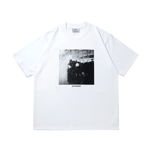 MYPRIDE " BLOCK PARTY 2 " - WHITE - TSHIRT