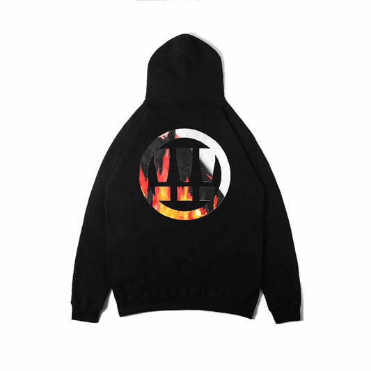 MYPRIDE " FLAME LOGO BLACK  " - HOODIE