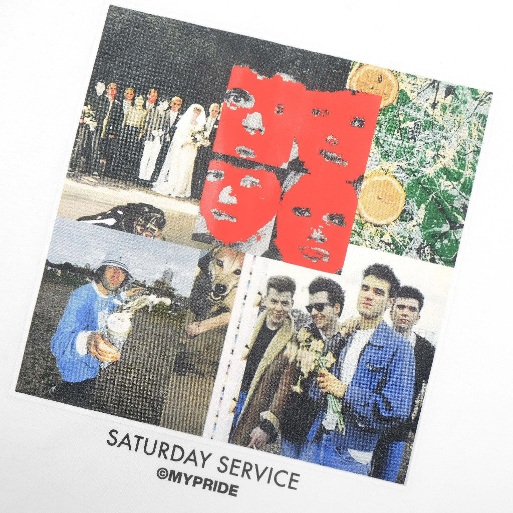 MYPRIDE " BREAKED WH " - WHITE - TSHIRT