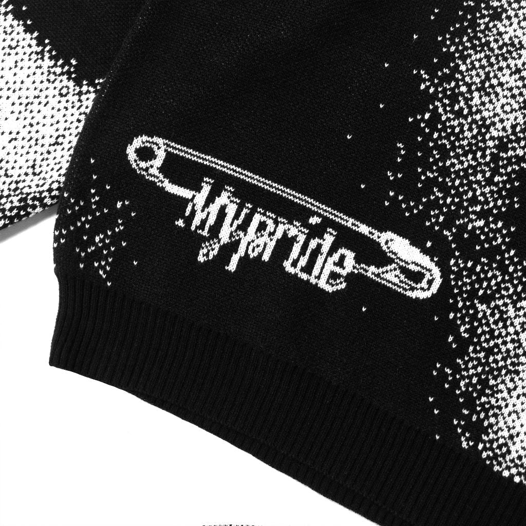 MYPRIDE " JESSIE KNITWEAR " - BLACK - CREWNECK KNITWEAR
