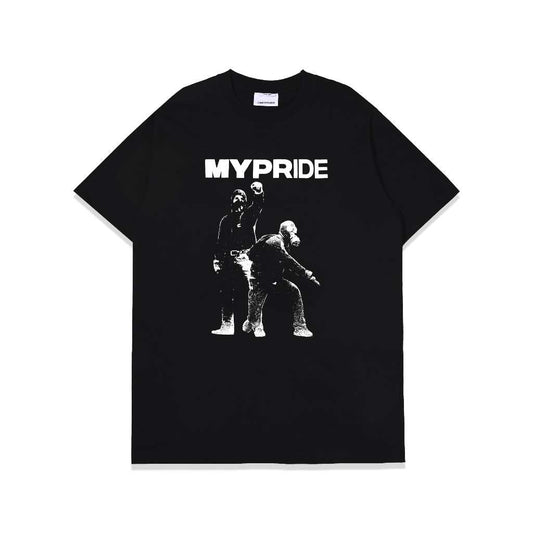 MYPRIDE " SABOTAGE " - BLACK - TSHIRT