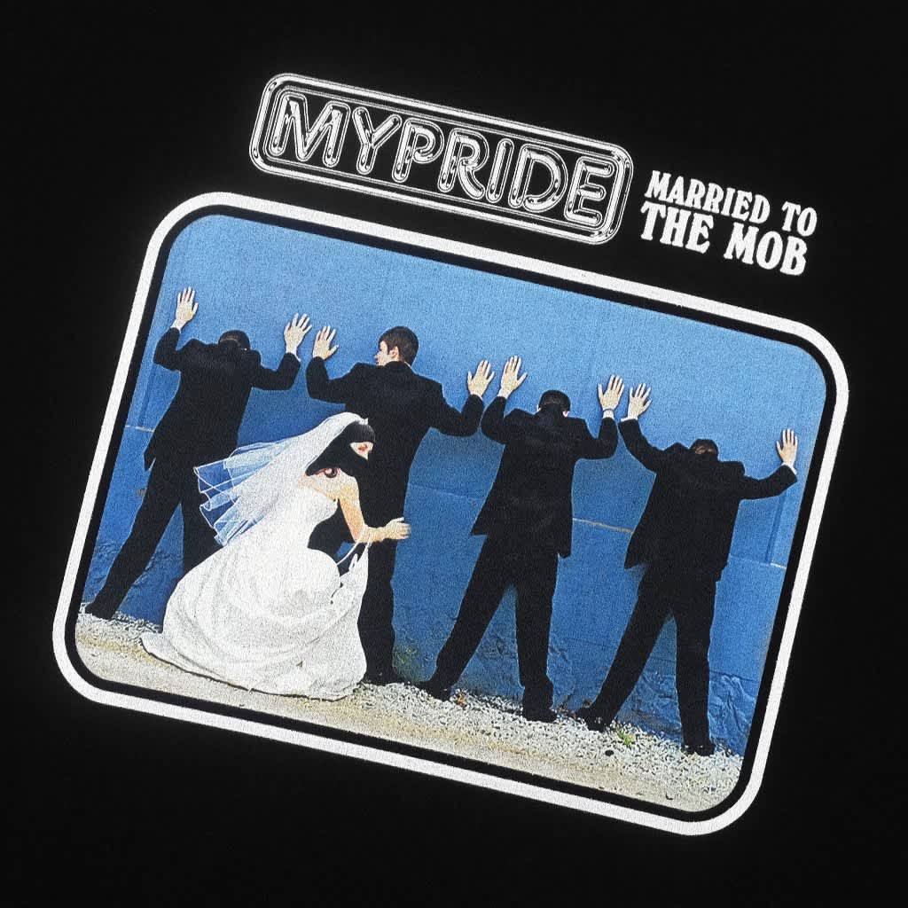 MYPRIDE " THE MOB " - BLACK - TSHIRT