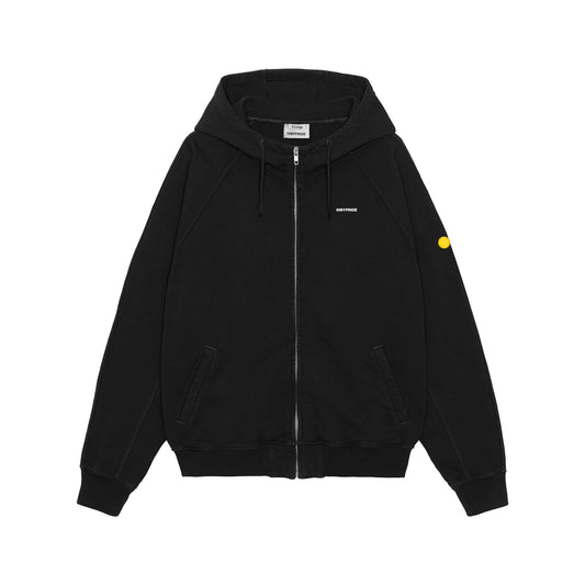 MYPRIDE " ETERNAL ZIP BL " - BLACK - ZIPPER HOODIE