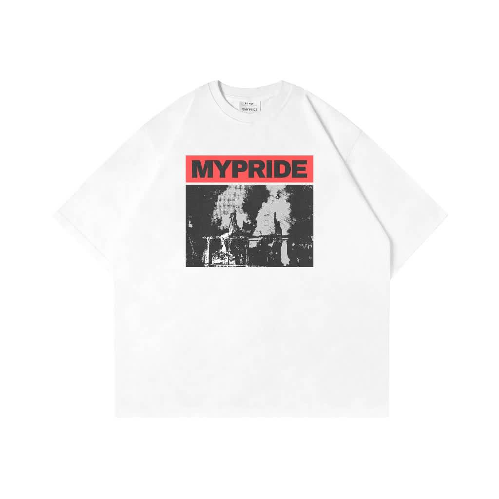 MYPRIDE " GETTING AWAY " - WHITE - TSHIRT