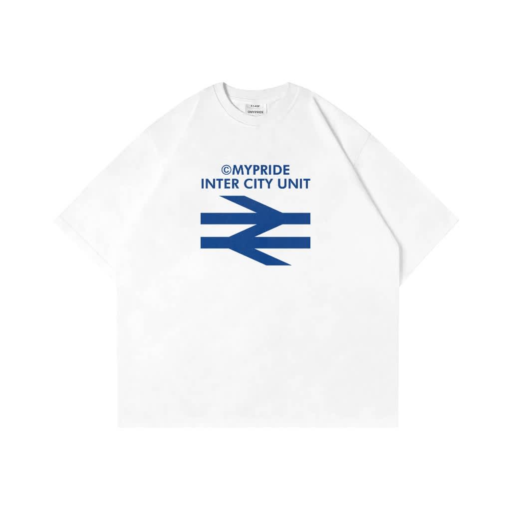 MYPRIDE " IC UNIT " - WHITE - TSHIRT