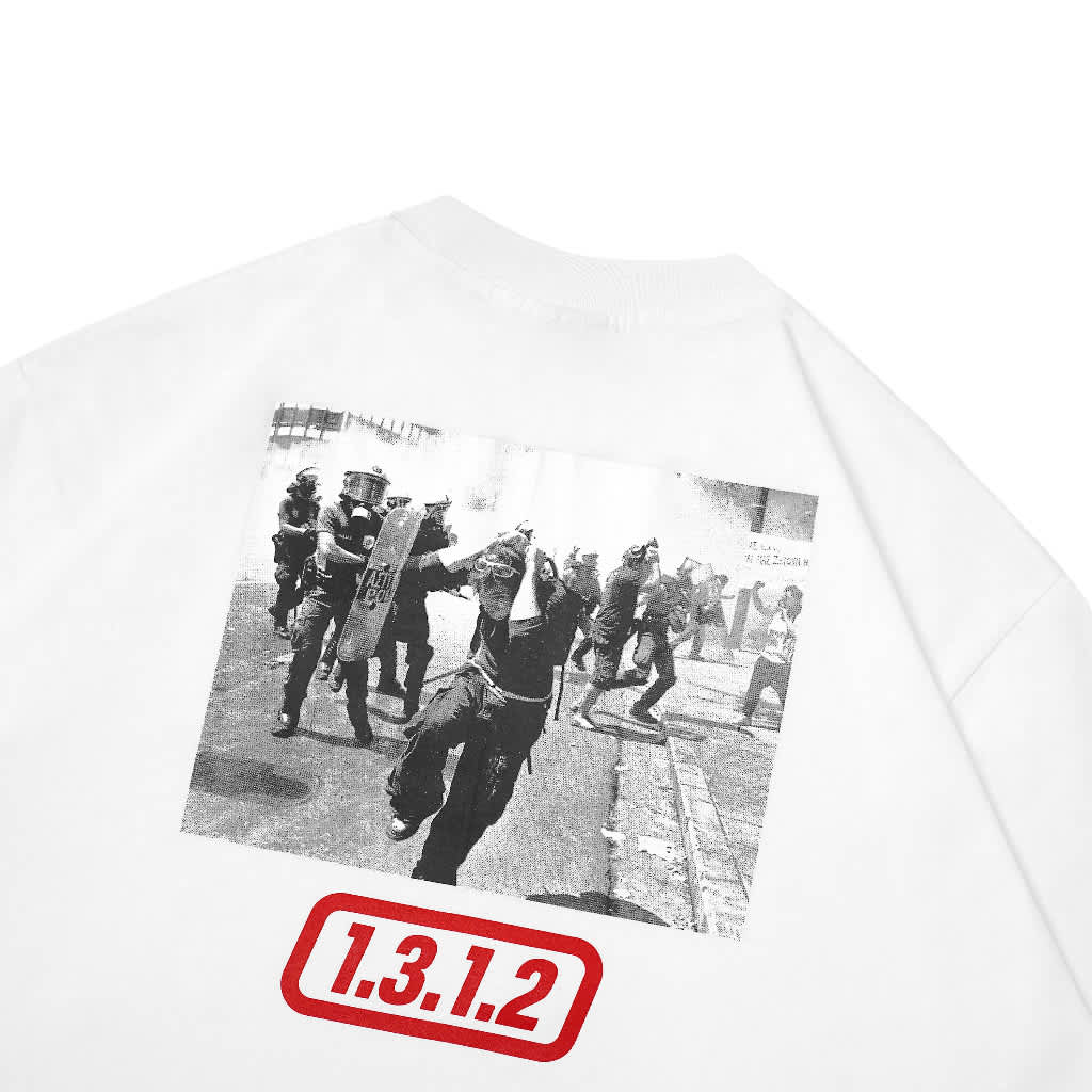 MYPRIDE " 1312 " - WHITE - TSHIRT