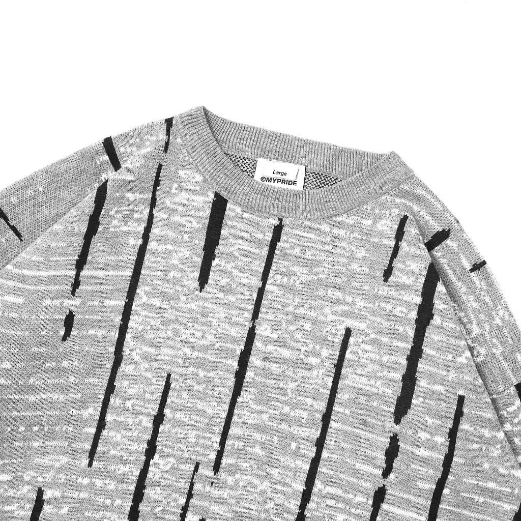 MYPRIDE " TRUTH " - MISTY - KNIT CREWNECK