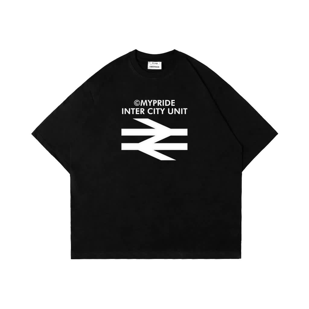 MYPRIDE " IC UNIT " - BLACK - TSHIRT