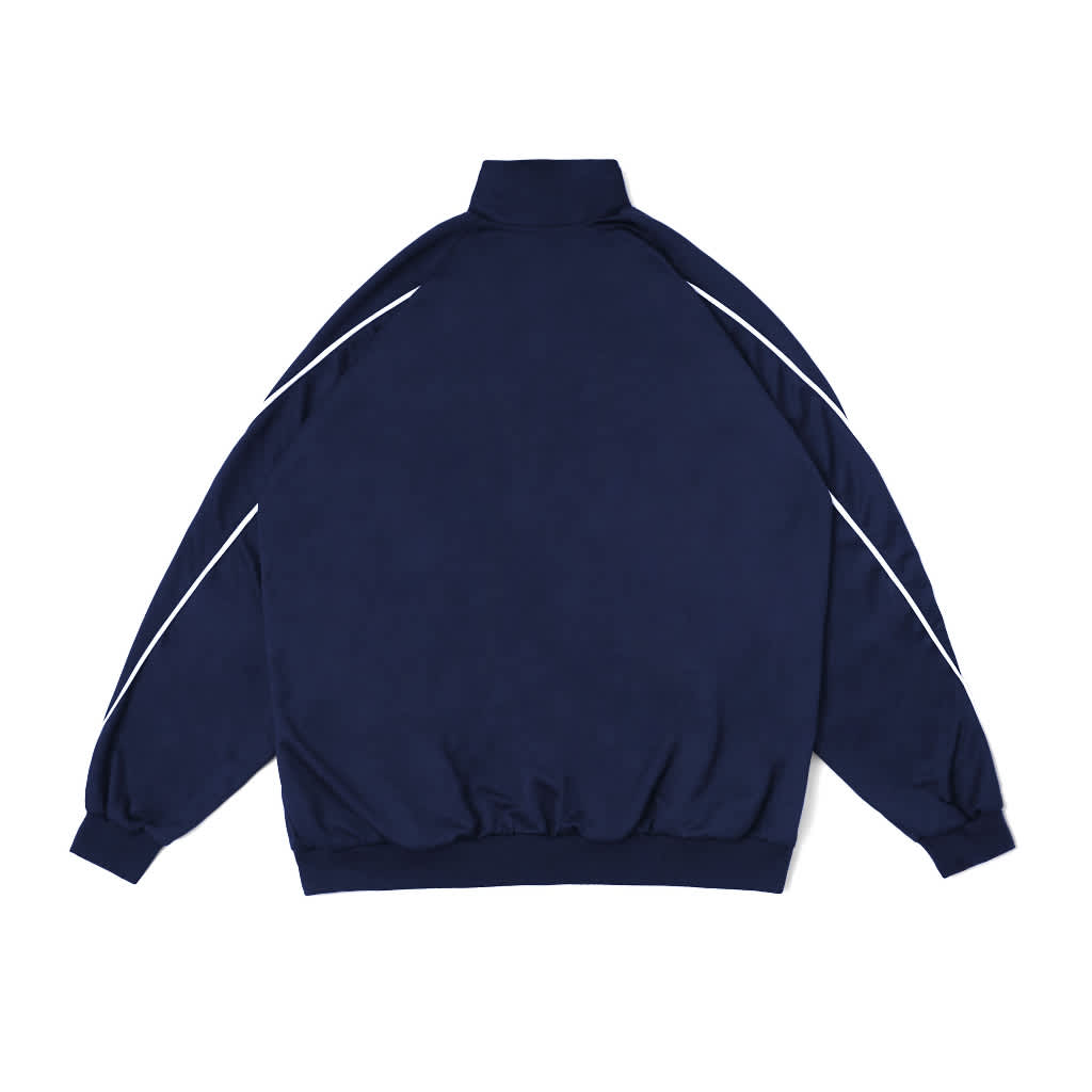 MYPRIDE " HUSH BLUE " - BLUE - TRACK JACKET