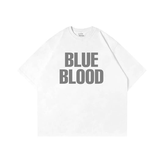 MYPRIDE " BLUE BLOOD GRY " - WHITE - TSHIRT