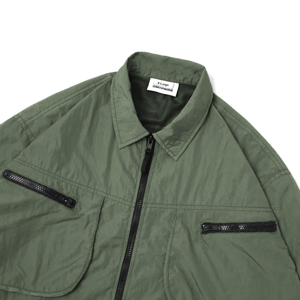 MYPRIDE " SUB SHIRT GR " - GREEN - JACKET