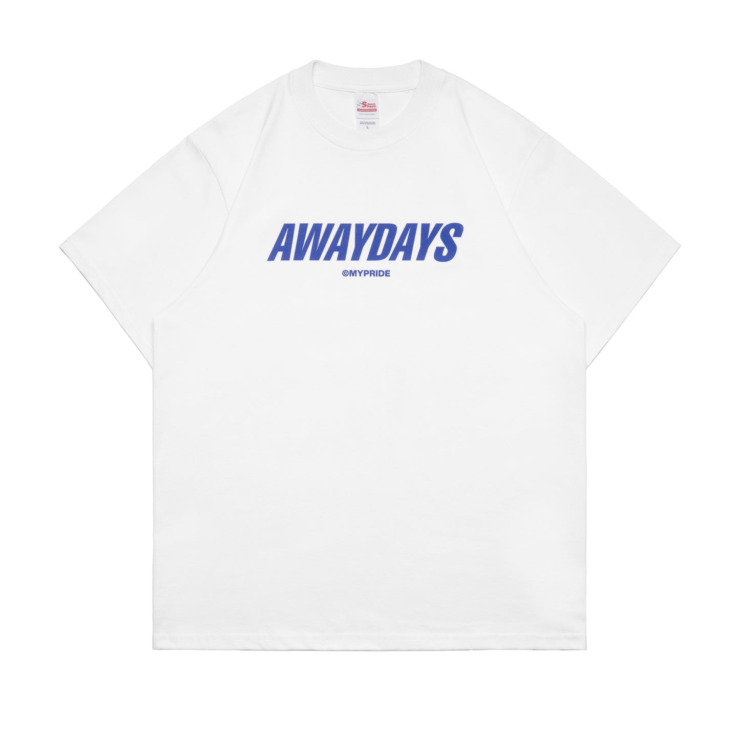 MYPRIDE " AWAYDAYS " - WHITE - TSHIRT