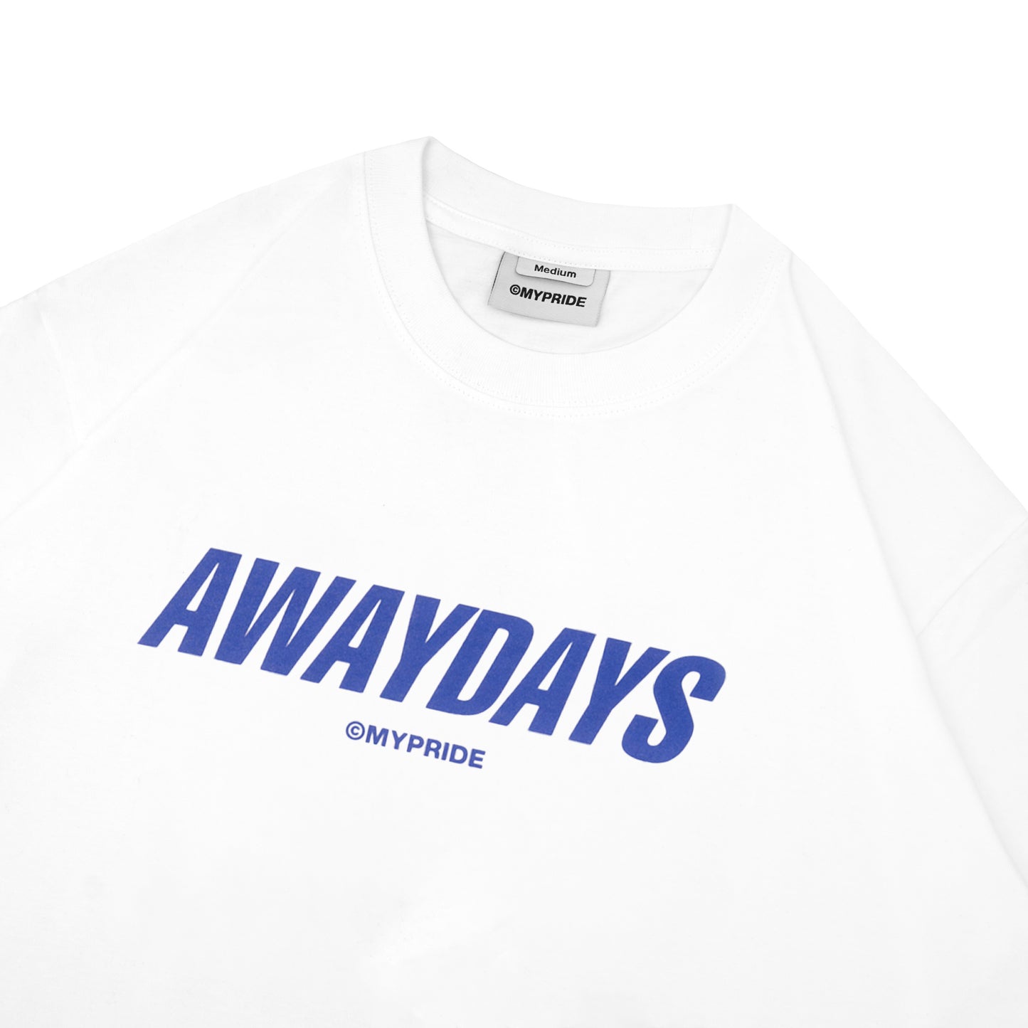 MYPRIDE " AWAYDAYS " - WHITE - TSHIRT