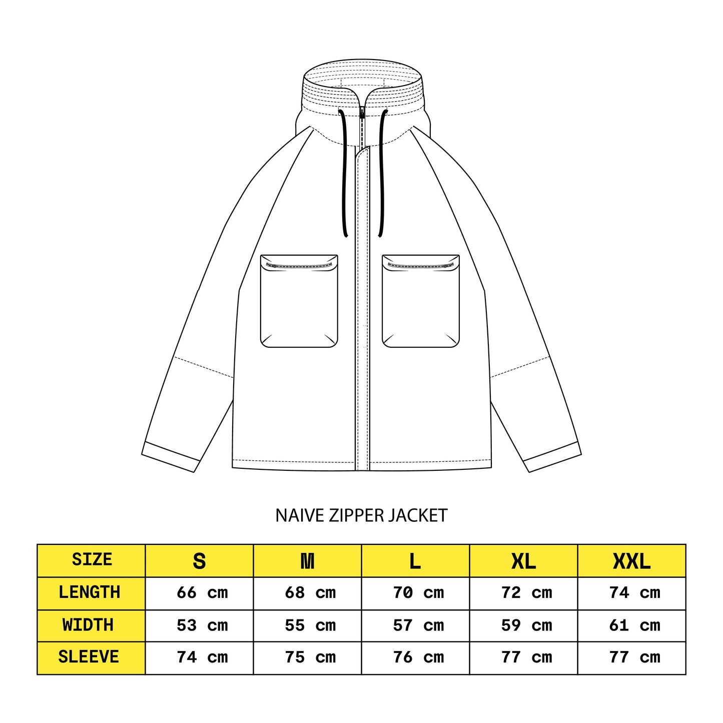 MYPRIDE " NAIVE BL " - BLACK - JACKET