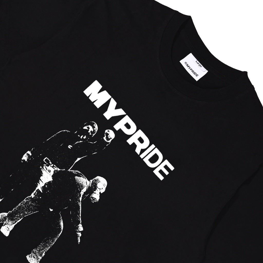 MYPRIDE " SABOTAGE " - BLACK - TSHIRT