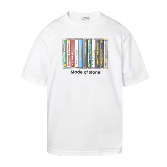 MYPRIDE " CASSETTE " - WHITE - TSHIRT