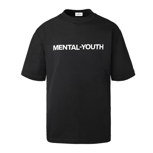 MYPRIDE " MENTAL YOUTH " - BLACK - TSHIRT