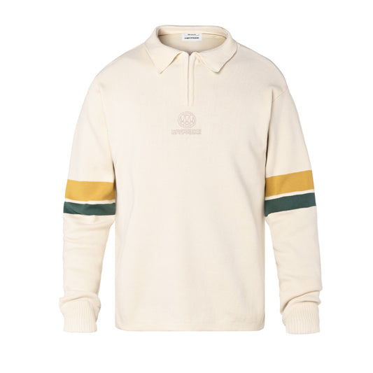 MYPRIDE " HENSALL " - WHITE - POLO KNITWEAR