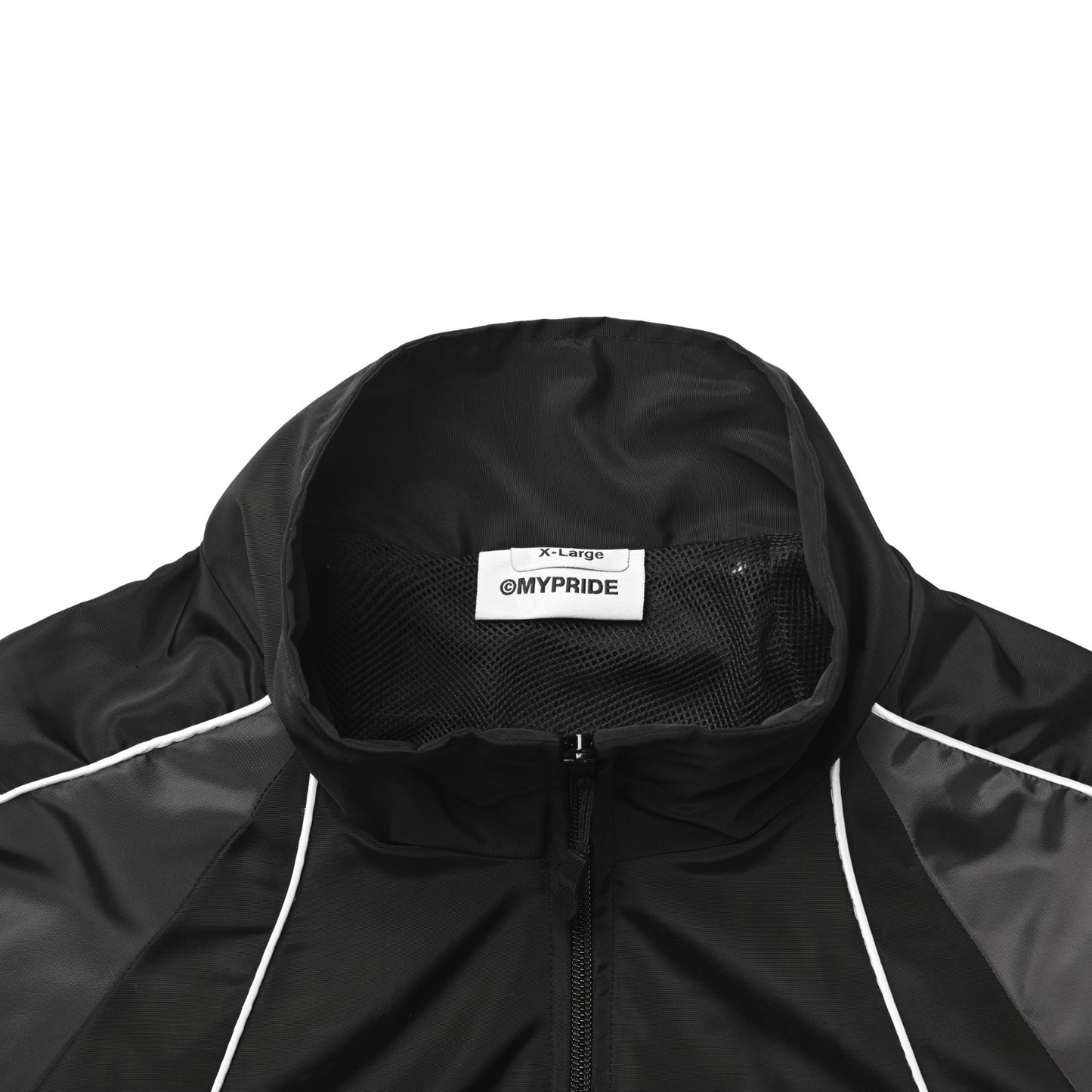 MYPRIDE " STROUD " - BLACK - TRACKTOP JACKET