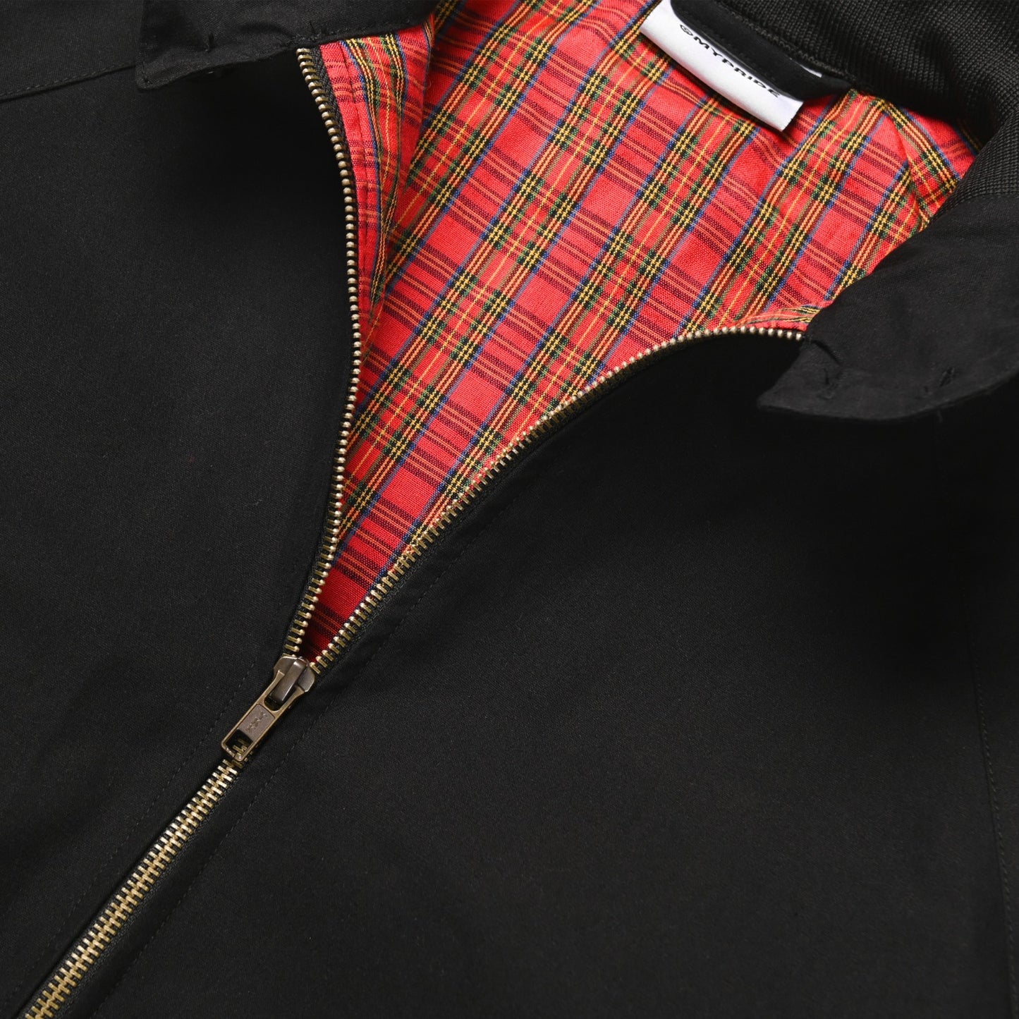 MYPRIDE " SEVILLE " - BLACK - HARRINGTON JACKET