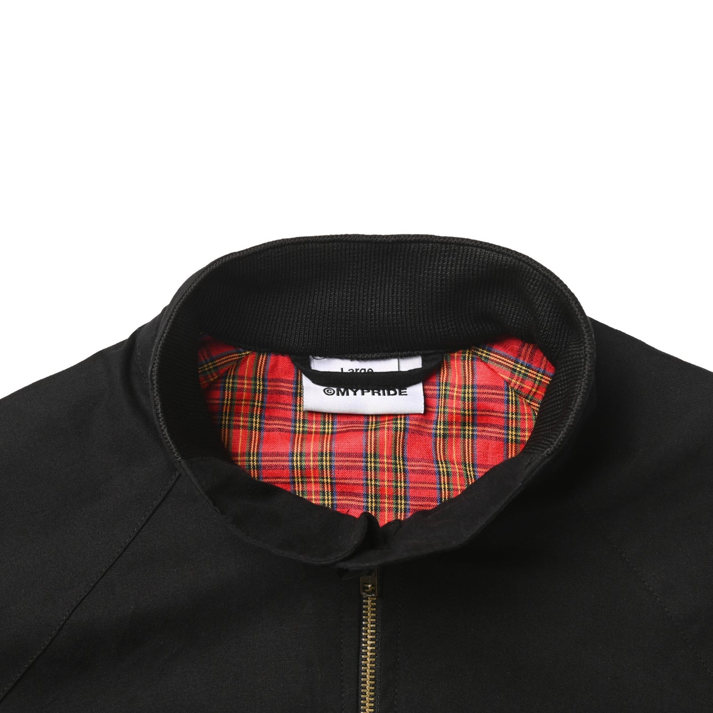 MYPRIDE " SEVILLE " - BLACK - HARRINGTON JACKET