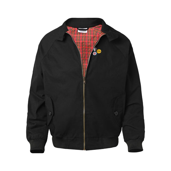 MYPRIDE " SEVILLE " - BLACK - HARRINGTON JACKET