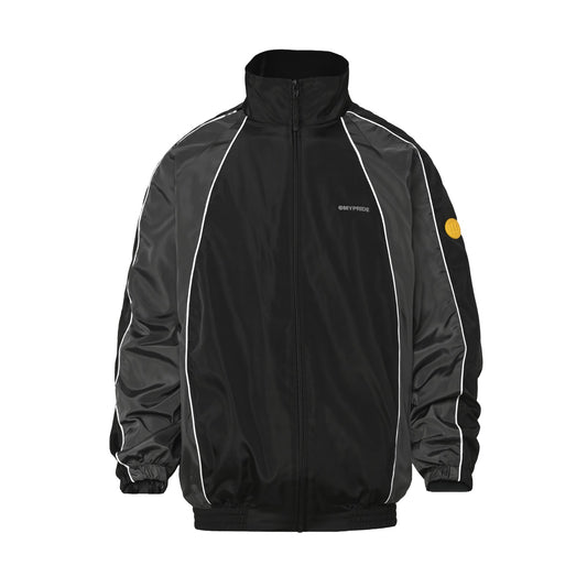 MYPRIDE " STROUD " - BLACK - TRACKTOP JACKET