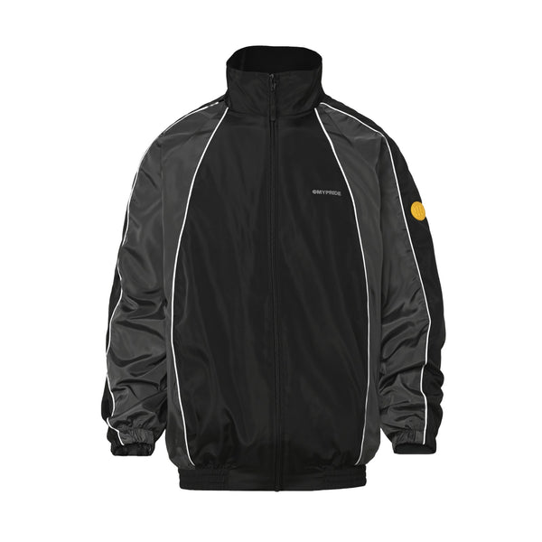 MYPRIDE " STROUD " - BLACK - TRACKTOP JACKET