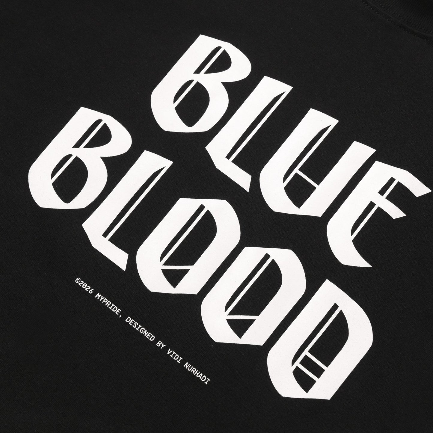 MYPRIDE " BLUE BLOOD x VIDI NURHADI " - TSHIRT