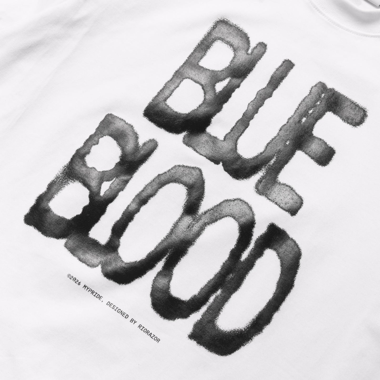 MYPRIDE " BLUE BLOOD x RIORAZOR " - TSHIRT