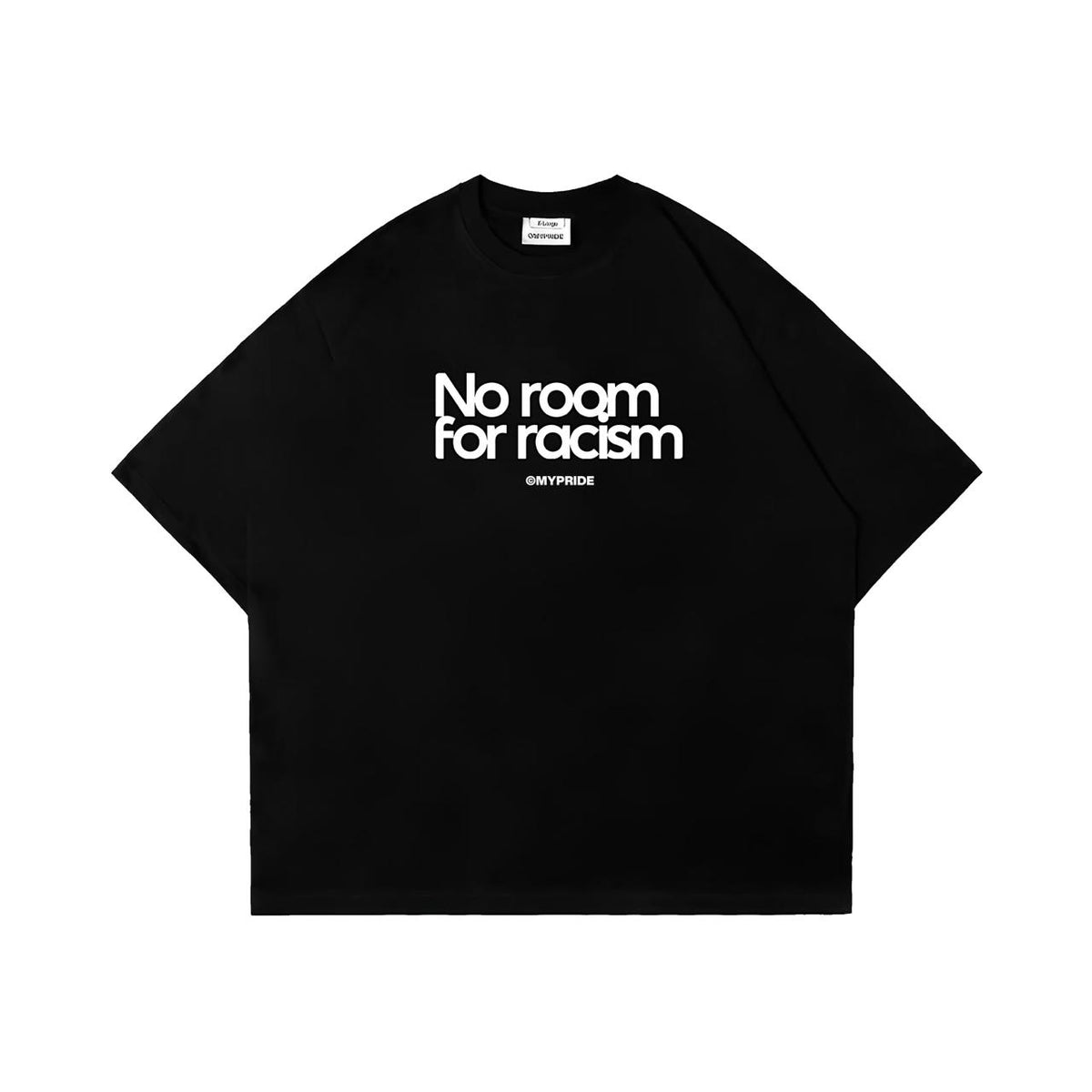 MYPRIDE " NO ROOM " - BLACK - TSHIRT