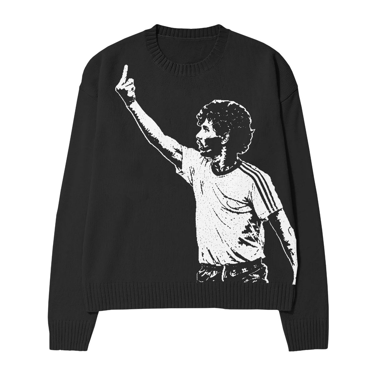 MYPRIDE " ADJAT " - BLACK - KNITWEAR